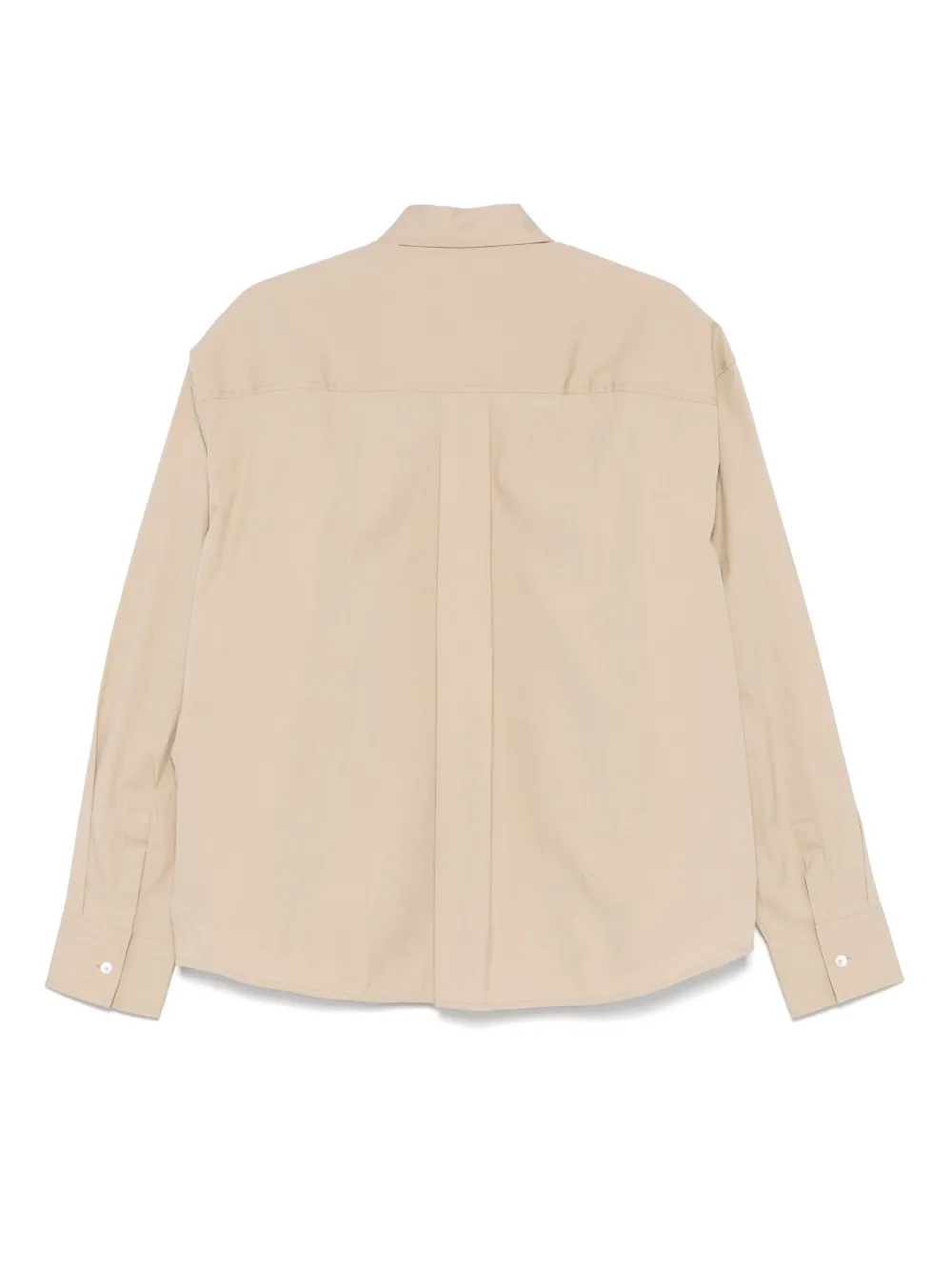 Ferragamo logo-embroidered shirt - Beige