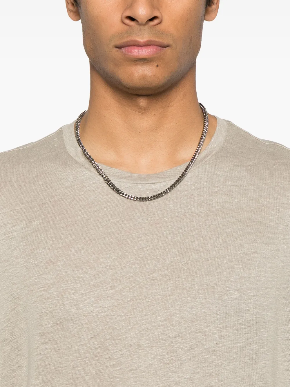 Majestic Filatures T-shirt met ronde hals Bruin