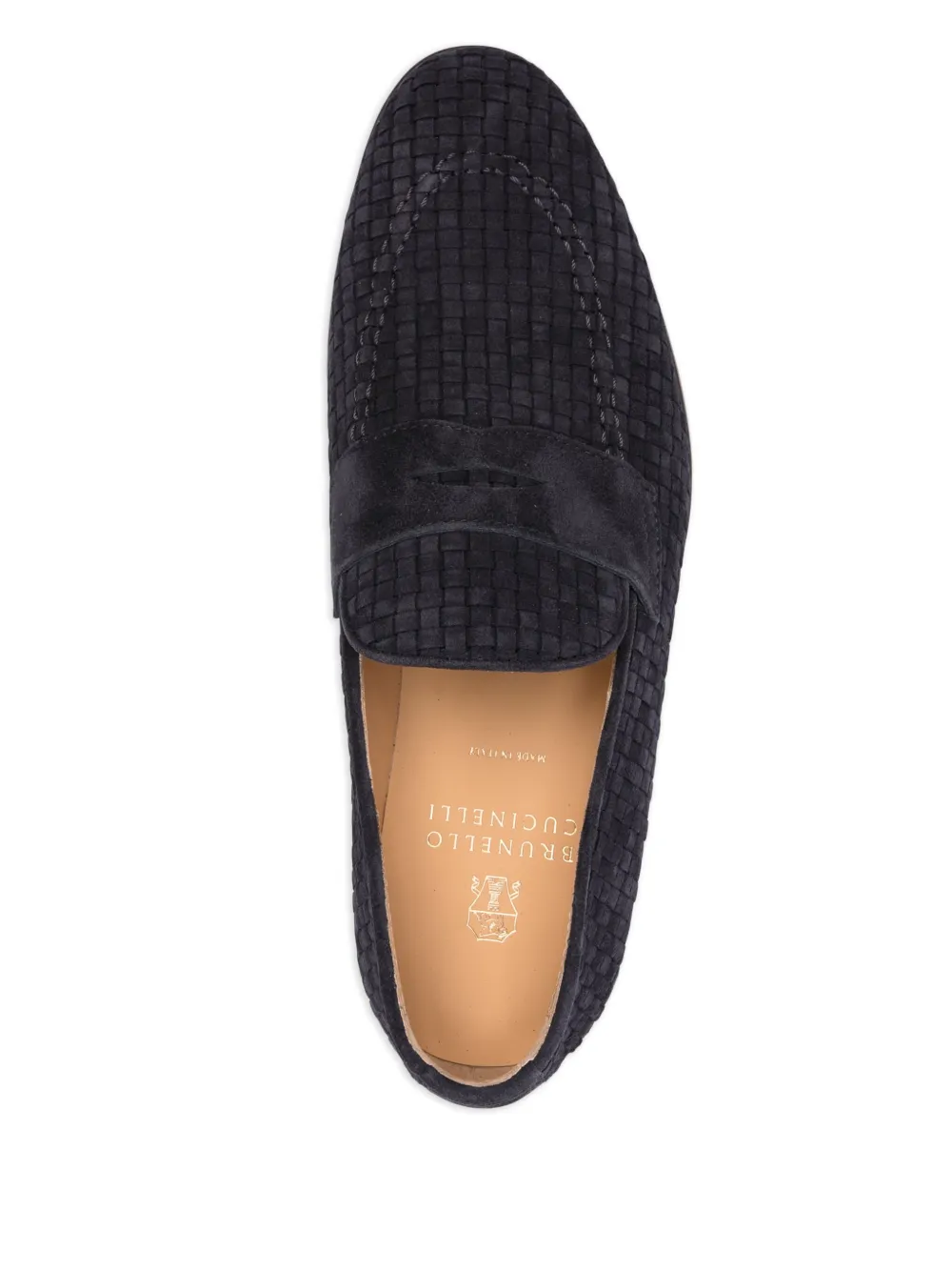 Brunello Cucinelli Suède loafers Blauw