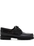 Timberland leather boat shoes - Black