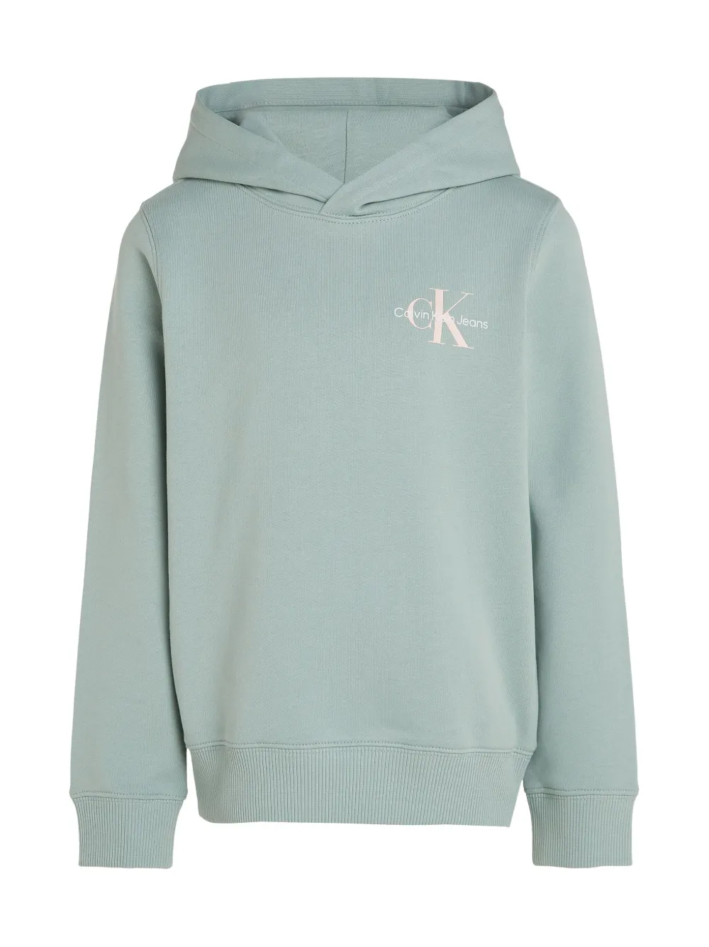 Calvin Klein Kids Katoenen hoodie - Groen