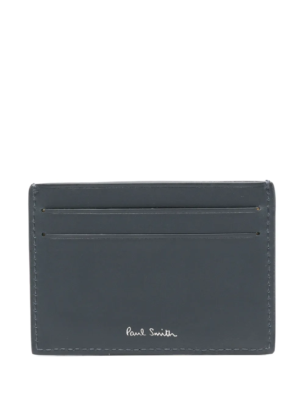 Paul Smith Zebra leather card holder - Blauw