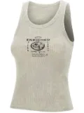 Iceberg logo-print tank top - Neutrals
