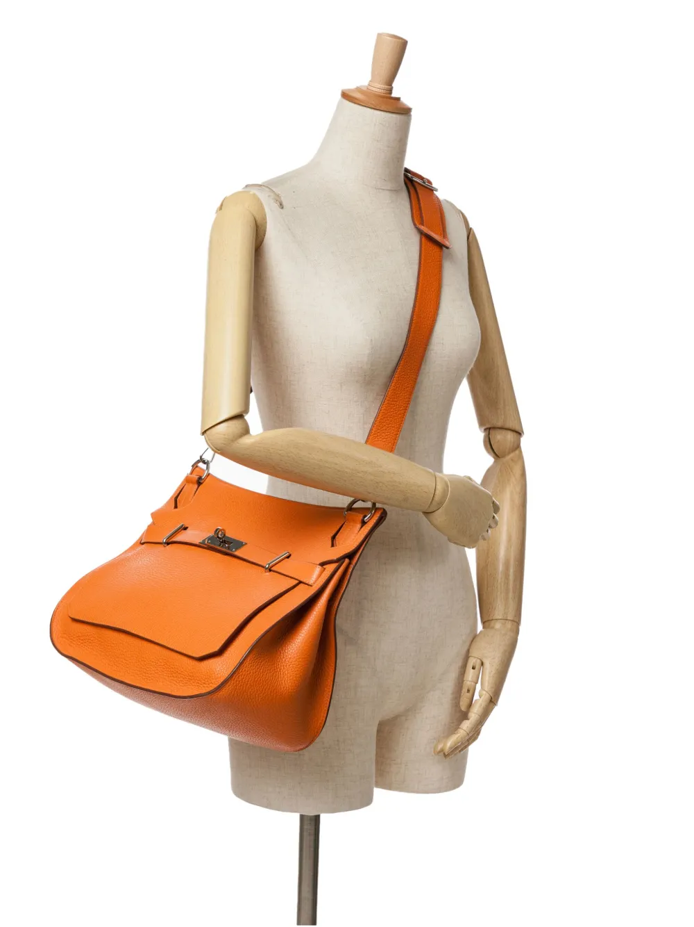 Hermès Pre-Owned 2013 Clemence Jypsiere 31 crossbodytas - Oranje