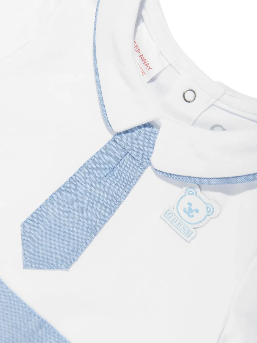 guess kids White & Blue babypakje Wit