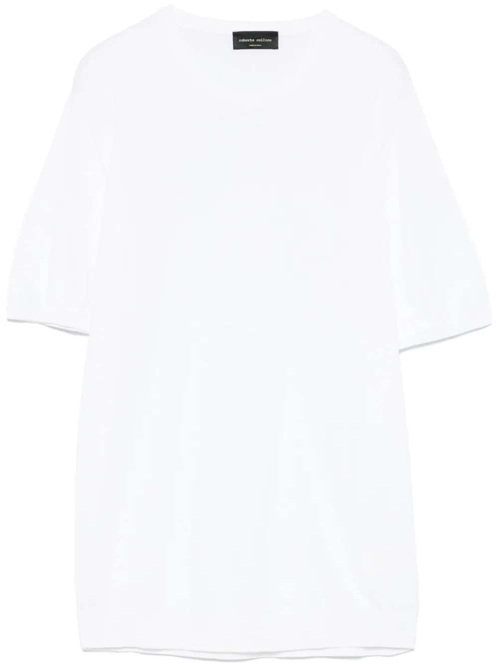 Roberto Collina playera de tejido fino | blanco | Image 1