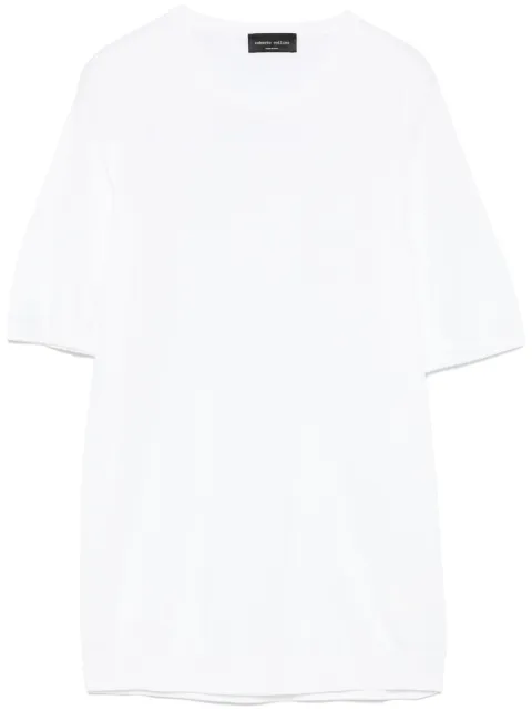 Roberto Collina playera de tejido fino