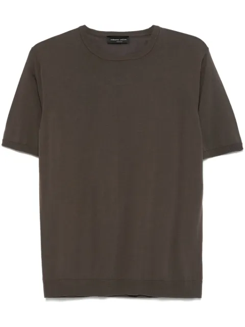 Roberto Collina playera de tejido fino