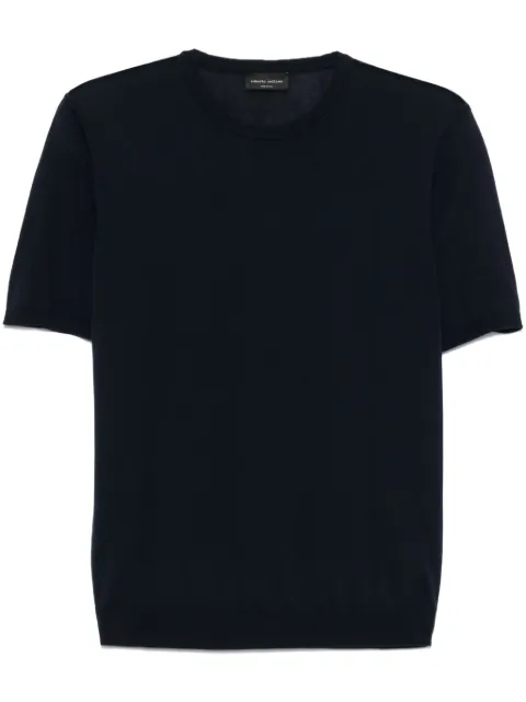 Roberto Collina playera de tejido fino