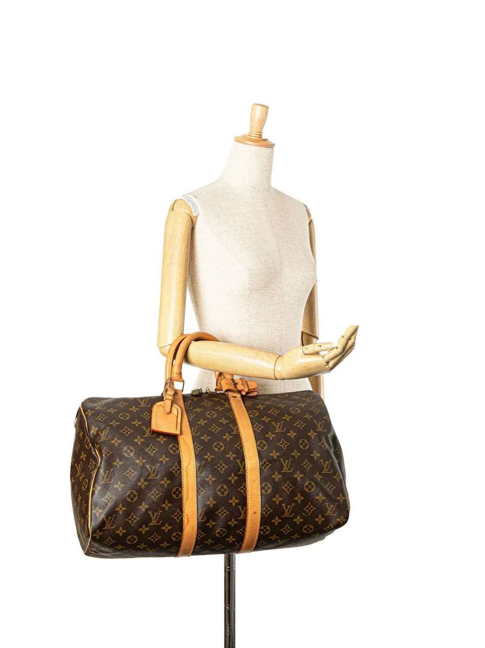 Louis Vuitton Pre-Owned 1991 Monogram Keepall 45 reistas - Bruin