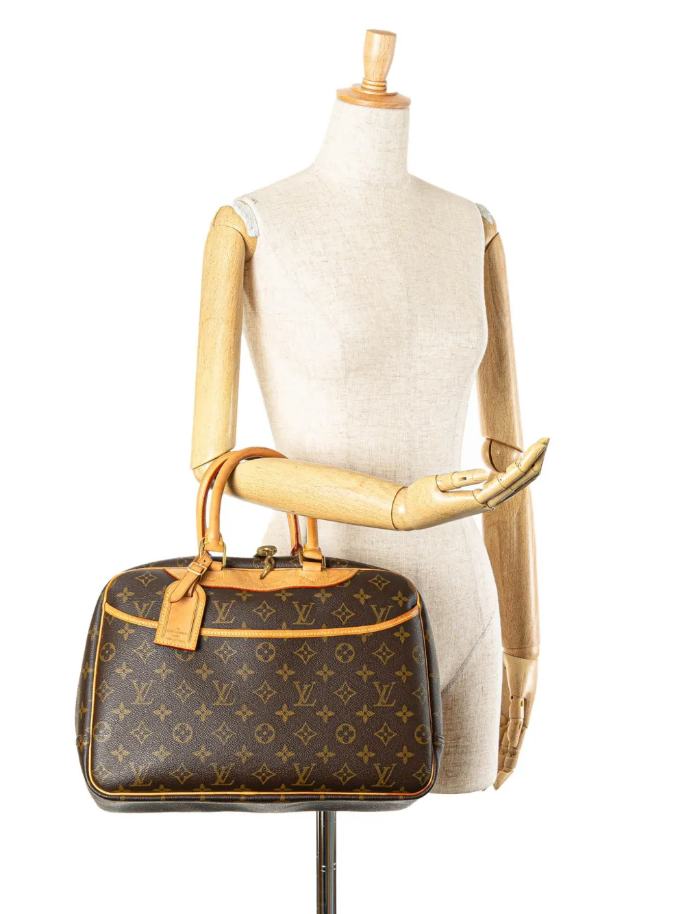 Louis Vuitton Pre-Owned 1998 Deauville handtas - Bruin