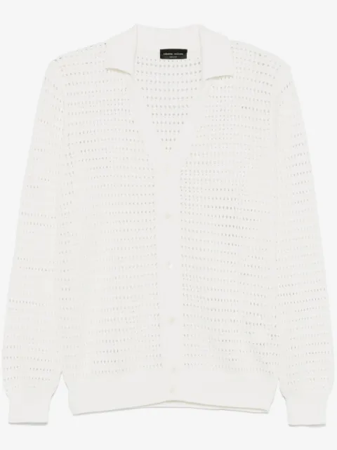 Roberto Collina openwork cardigan