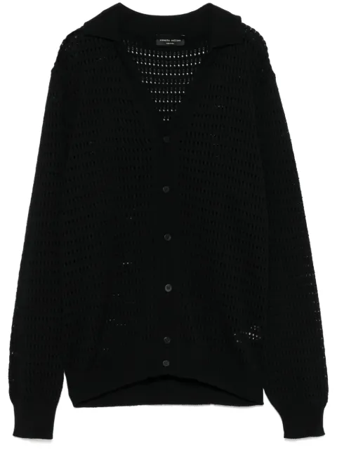Roberto Collina openwork cardigan
