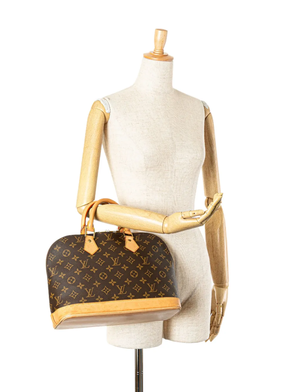 Louis Vuitton Pre-Owned 2004 Monogram Alma PM handtas - Bruin