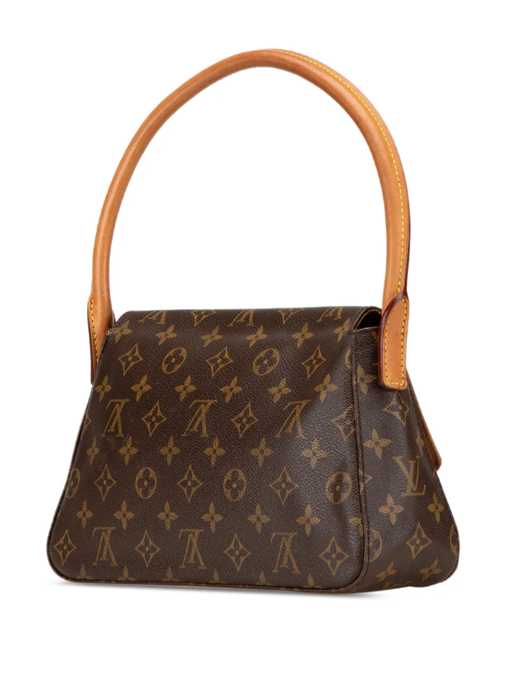 Louis Vuitton Pre-Owned 2003 Looping MM kleine schoudertas - Bruin