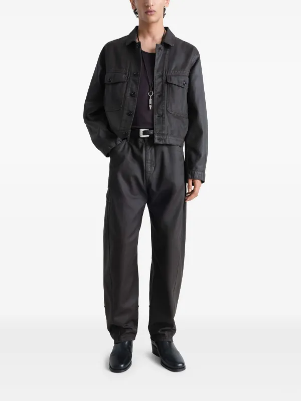 美品 LEMAIRE TWISTED WORKWEAR PANTS S Lemaire Twisted Workwear Pants - Black – Kith Canada