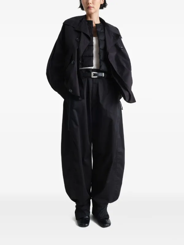 LEMAIRE Cotton double-breasted Jacket | Black | FARFETCH LEMAIRE Cotton double-breasted Jacket | Black | FARFETCH