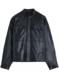 LEMAIRE leather jacket - Black