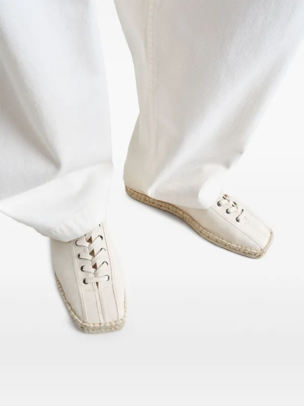 フラットシューズ LEMAIRE ESPADRLLA LINOLEUM LEMAIRE Linoleum Espadrilles | Neutrals | FARFETCH