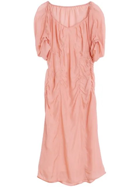 LEMAIRE vestido midi de gasa