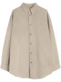 LEMAIRE relaxed shirt - Neutrals