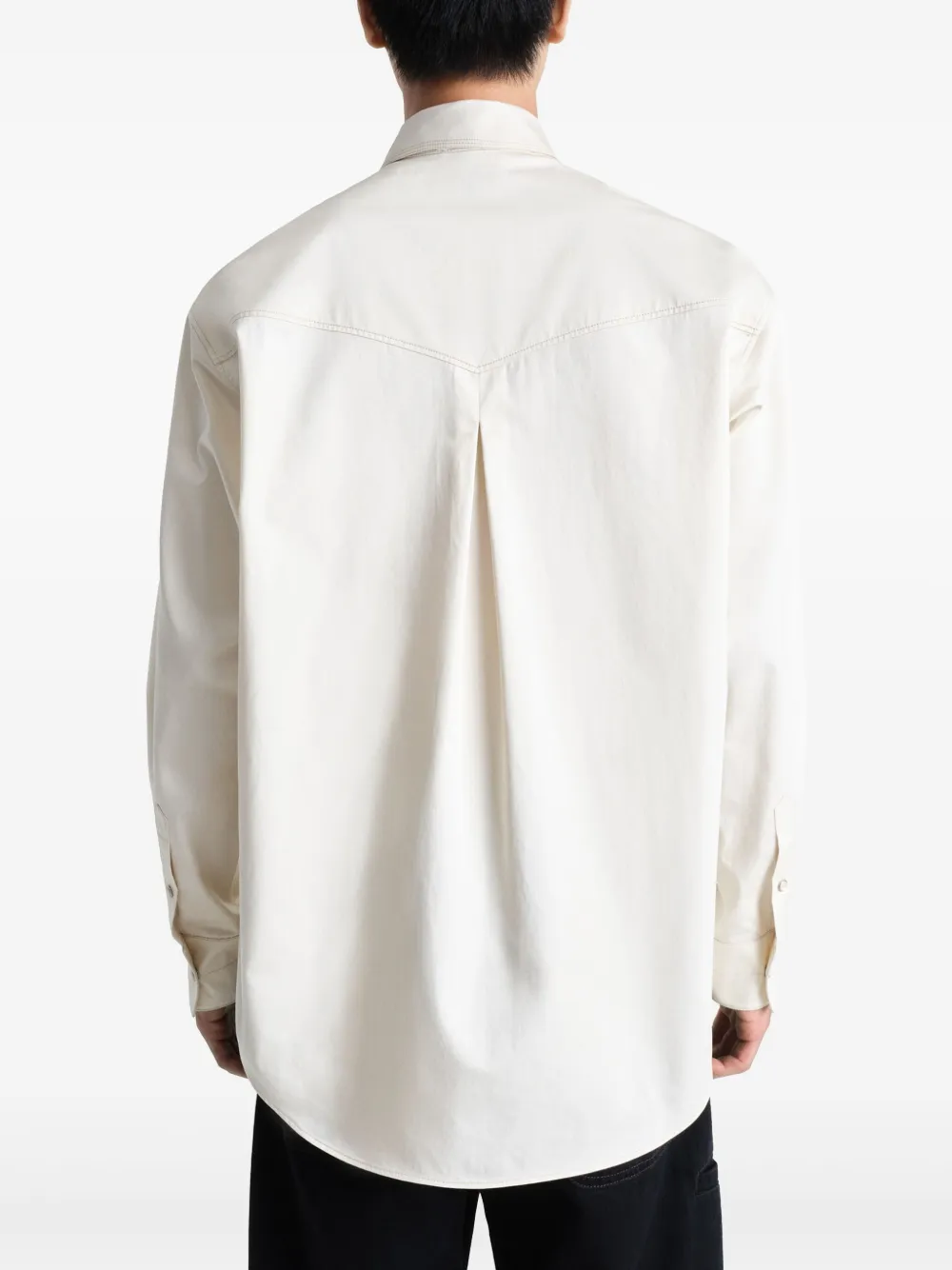 LEMAIRE Cowboy overhemd Beige