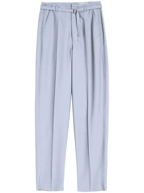 LEMAIRE pantalones de vestir con cinturón