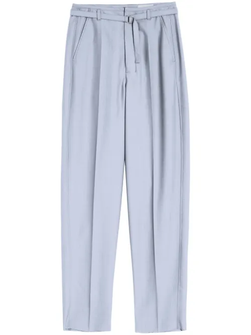 Pantalon de tailleur à taille ceinturée - LEMAIRE - Modalova