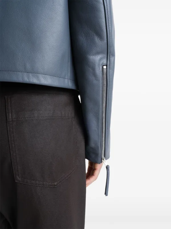 ジャケット LEMAIRE Women Jackets JA1073LF414 BL720 BLUE Blue Grey Melange Double Breasted Tailored Jacket | LEMAIRE