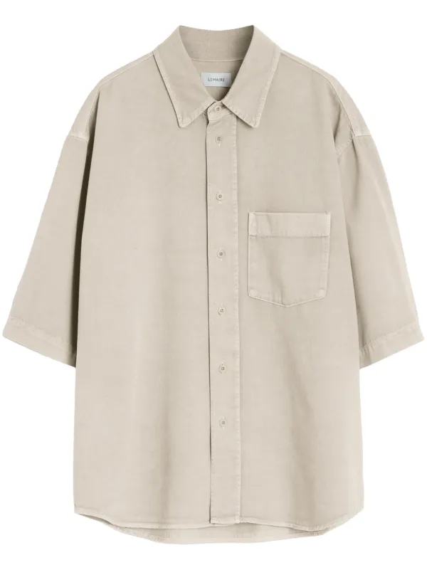 LEMAIRE デニムシャツ | ニュートラル | FARFETCH JP