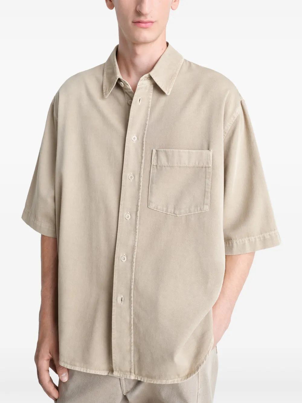 LEMAIRE Denim overhemd Beige