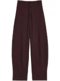 LEMAIRE drop-crotch pants - Brown