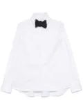 Ana Radu bow-tie shirt - White
