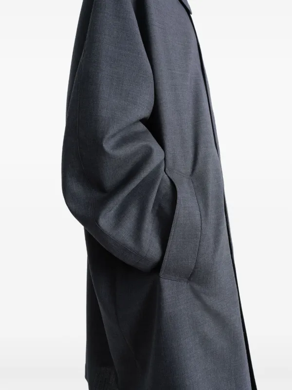 LEMAIRE Tailored Overcoat | Grey | FARFETCH