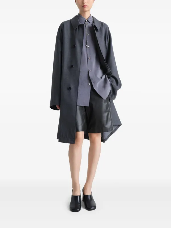 LEMAIRE Tailored Overcoat | Grey | FARFETCH
