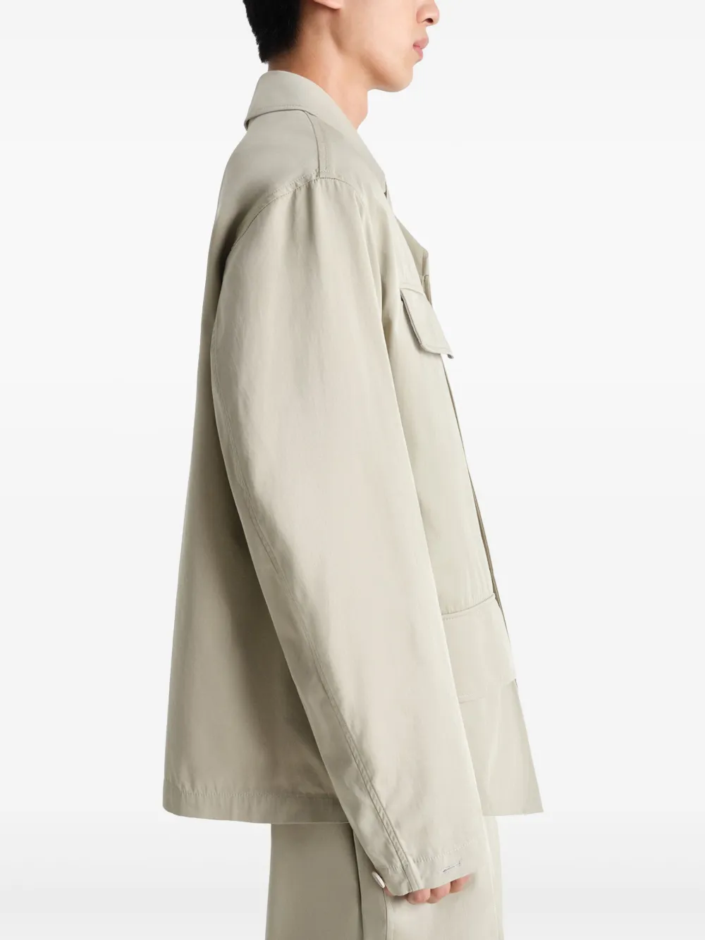LEMAIRE Twill shirtjack Beige
