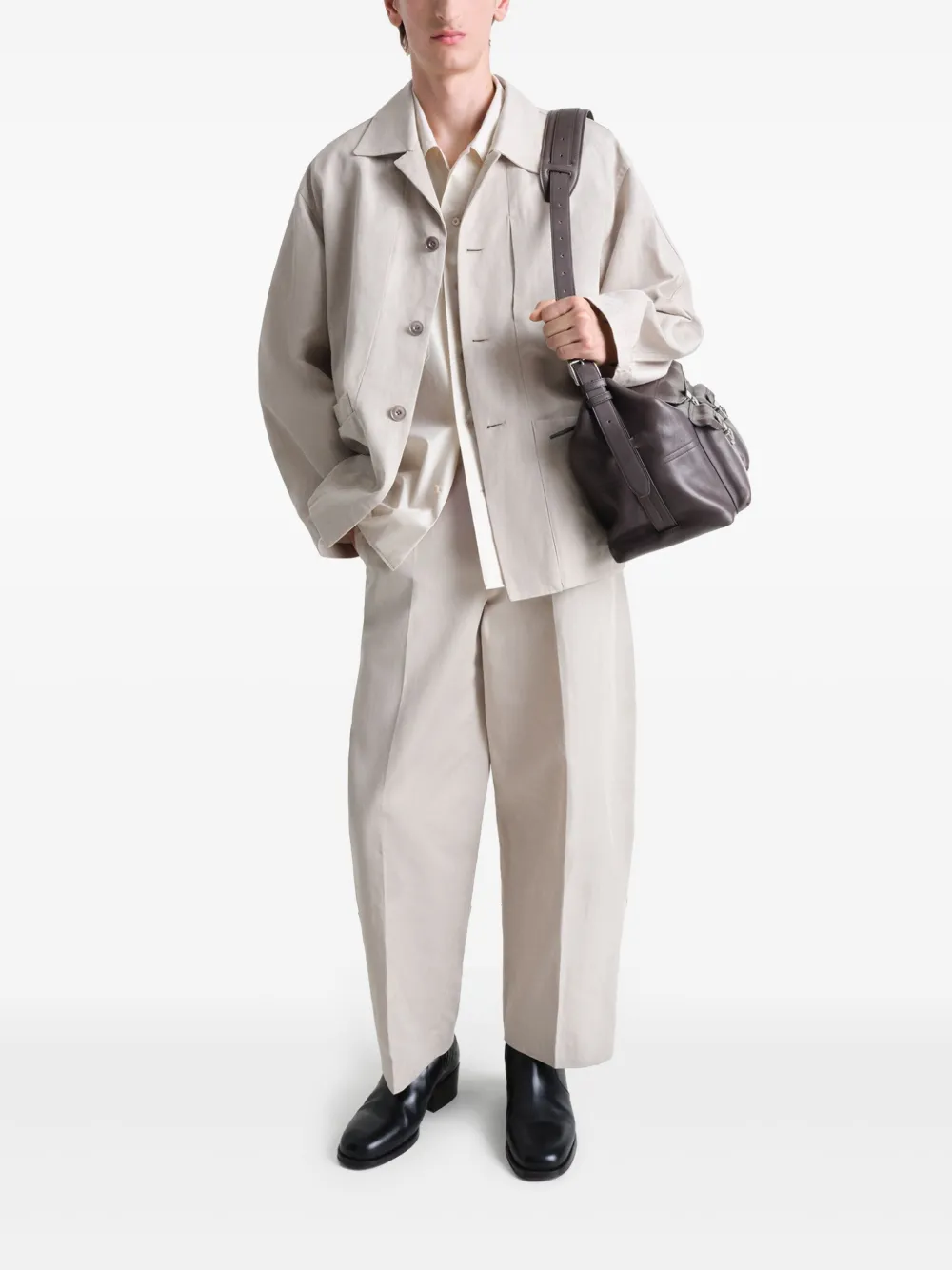 LEMAIRE Hemdjacke mit klassischem Kragen | Hemdjacken | Image 2