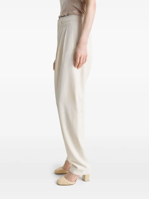 【新品】LEMAIRE / TAILORED PREATED PANTS　L Lemaire - Tailored Pleated Pants Jet Black - Rendez-Vous Store