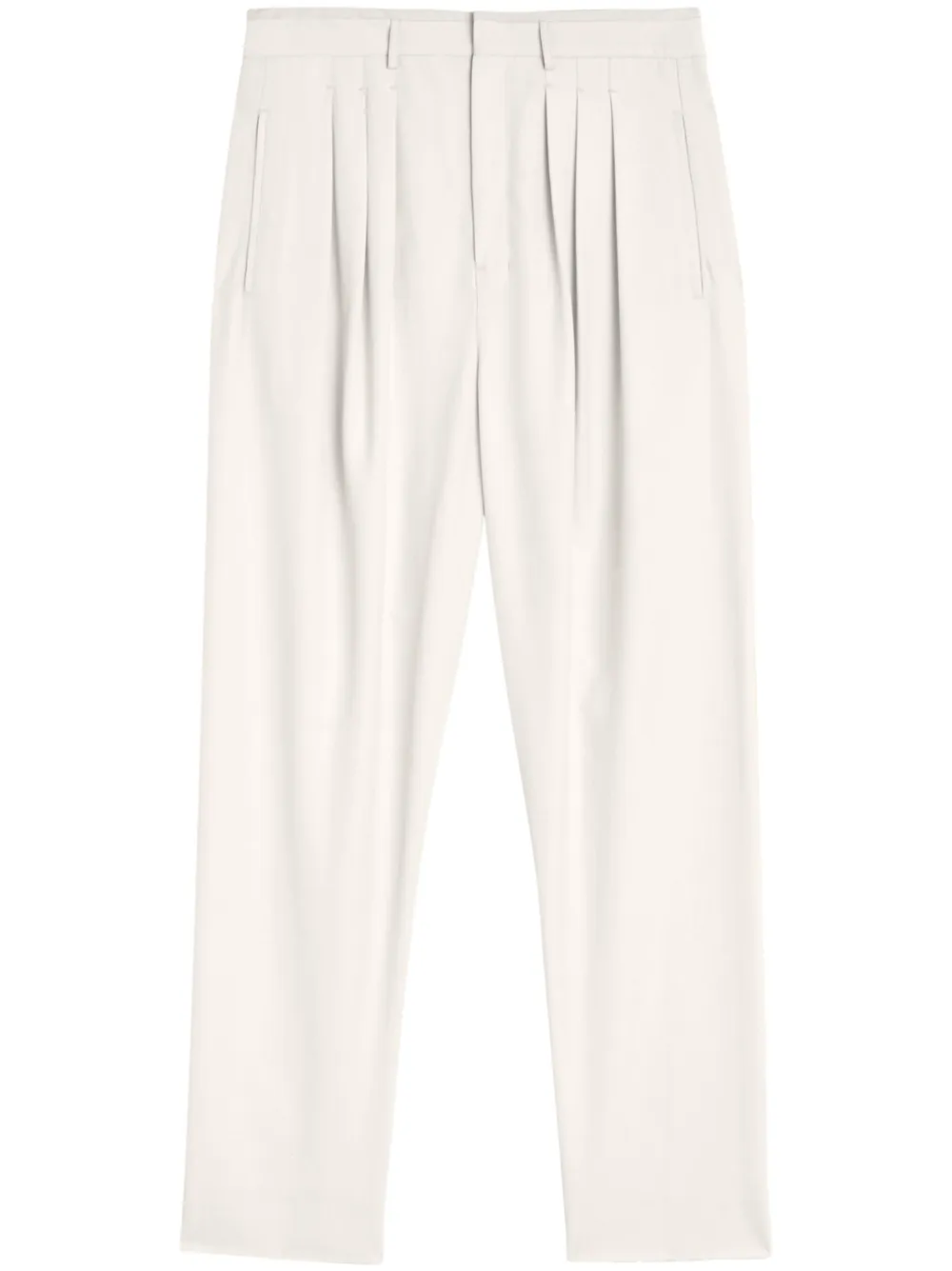LEMAIRE Geplooide pantalon Wit