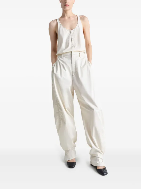 LEMAIRE Bias Cut Tank Top | White | FARFETCH