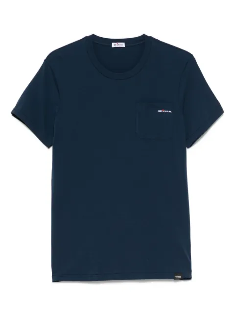 Kiton playera con logo bordado