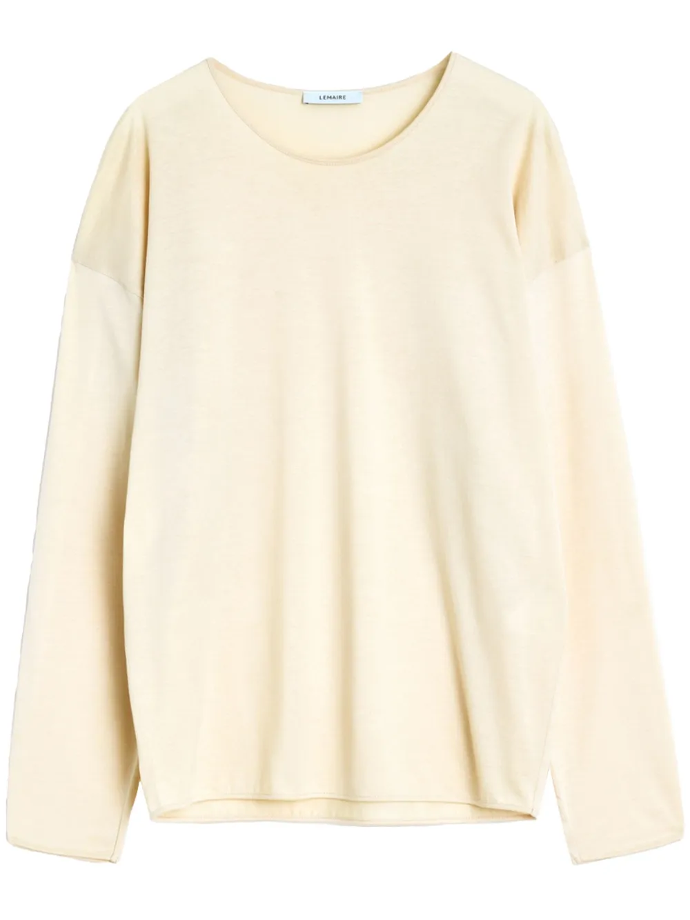 LEMAIRE T-shirt met lange mouwen Beige