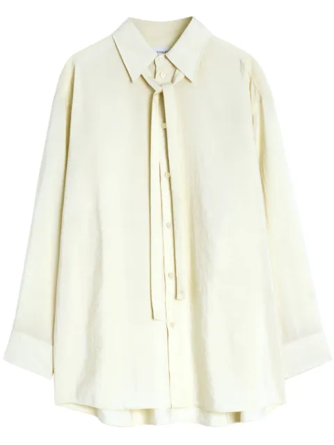 LEMAIRE tie long shirt 