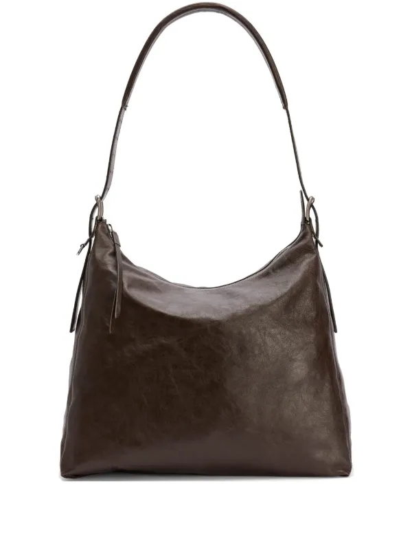 LEMAIRE☆レザーショルダーバッグ LEMAIRE レザー ショルダーバッグ | ブラウン | FARFETCH JP