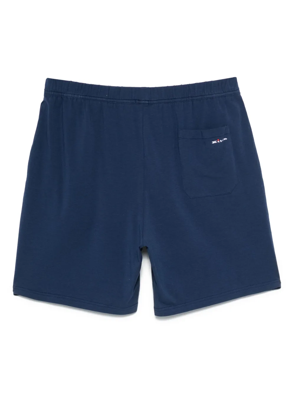 Kiton Jersey shorts Blauw