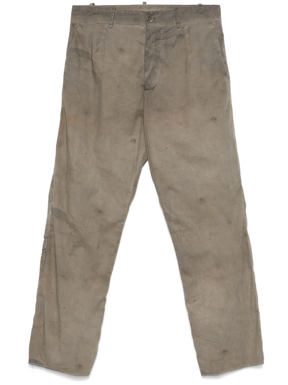 distressed trousers