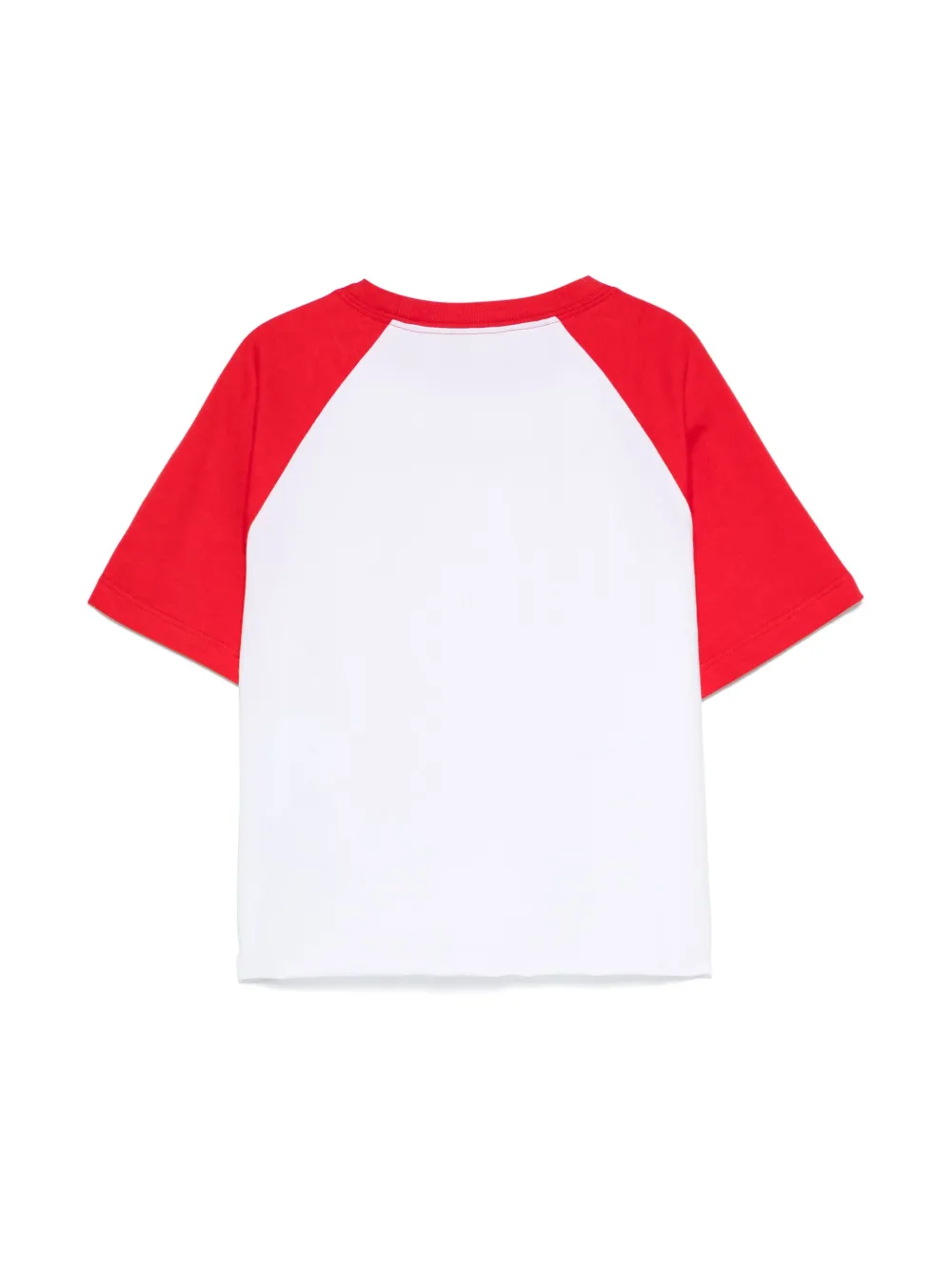 Golden Goose Kids T-shirt met logo-reliëf - Wit