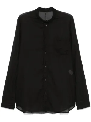 OUR LEGACY Borrowed Shirt | Black | FARFETCH IN