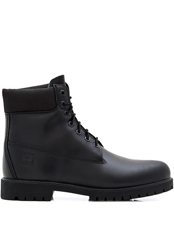 Timberland ウォータープルーフ レザーブーツ | ブラック Timberland ウォータープルーフ レザーブーツ | ブラック