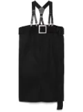 Jean Paul Gaultier strapped mini dress - Black
